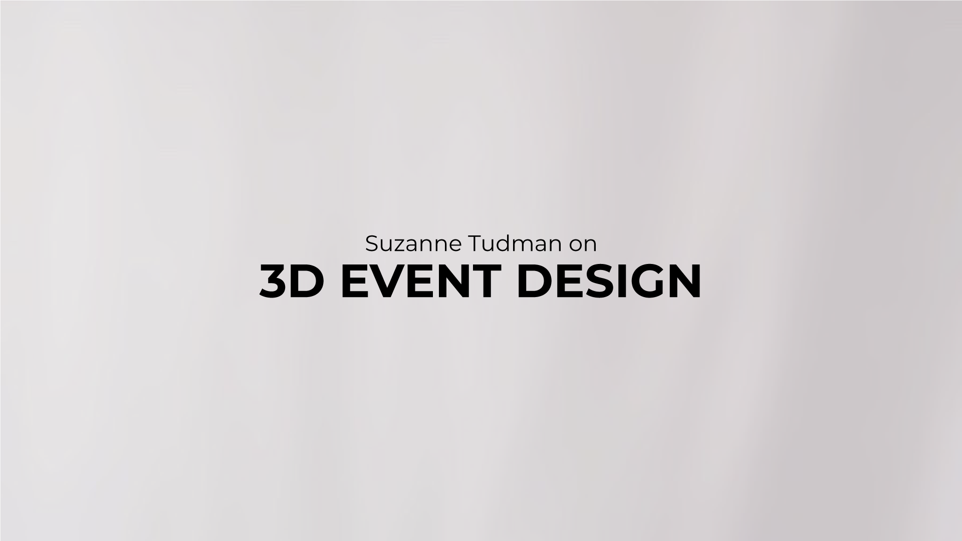 Experience Excellence: 3D Event Design